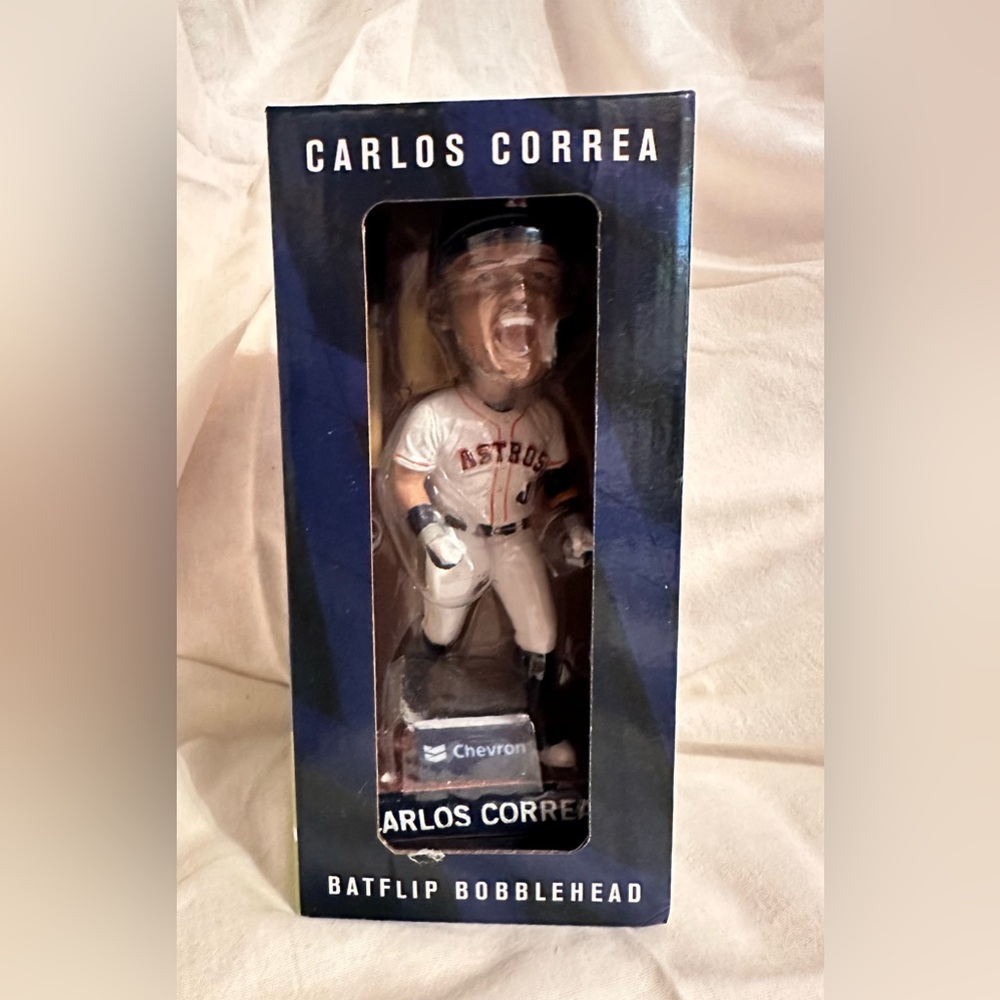 Carlos Correa Bat Flip Bobblehead Houston Astros